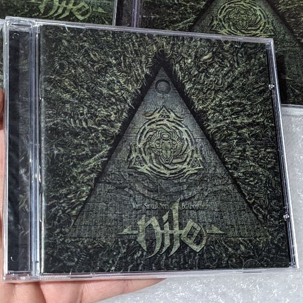 CD Nile What Should Not Be Unearthed (Novo e lacrado) Shopee Brasil