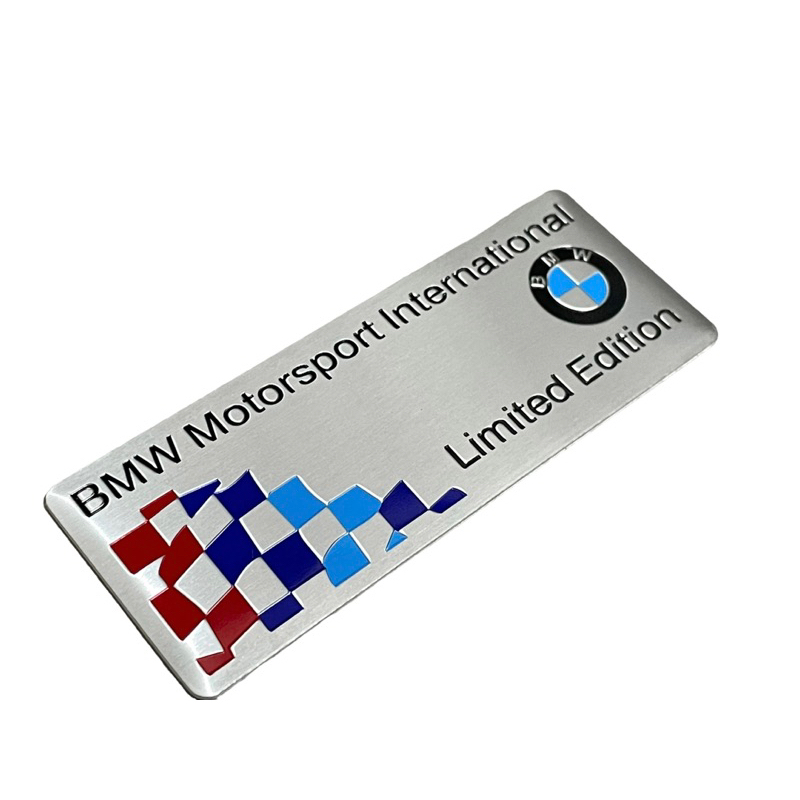 Emblema decorativo BMW Motorsport Limited Edition | Shopee Brasil