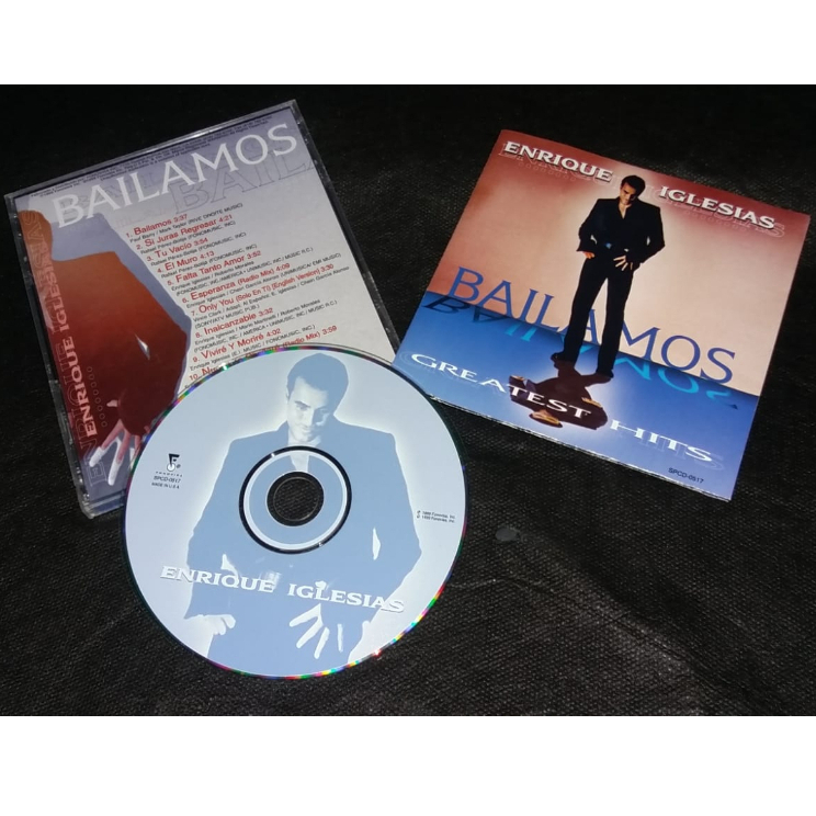 Cd Enrique Iglesias - Bailamos - Greatest Hits ( Importado USA
