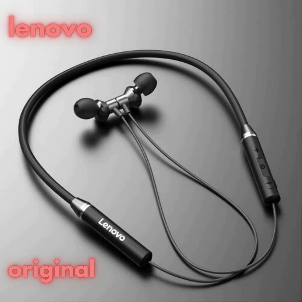 Fone de ouvido Lenovo He05 original sem fio bluetooth 5.0 Com Estéreo Esportivo