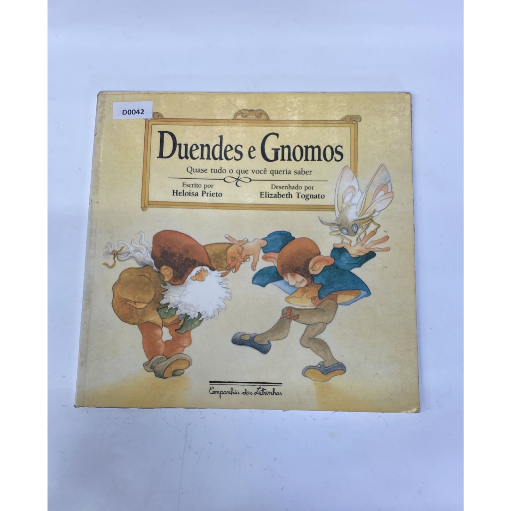 Livro Duendes e Gnomos Heloisa Prieto Companhia das Letrinhas | Shopee  Brasil