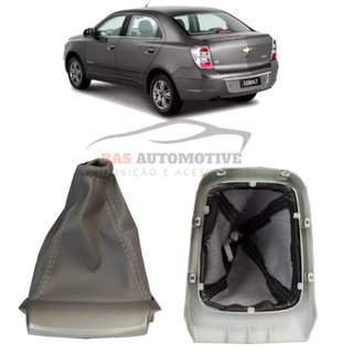 Coifa Cambio Com Base Cinza Alavanca Marcha Cobalt 2012 2013 2014 2015 2016 2017 2018 2019 2020 Top de Linha