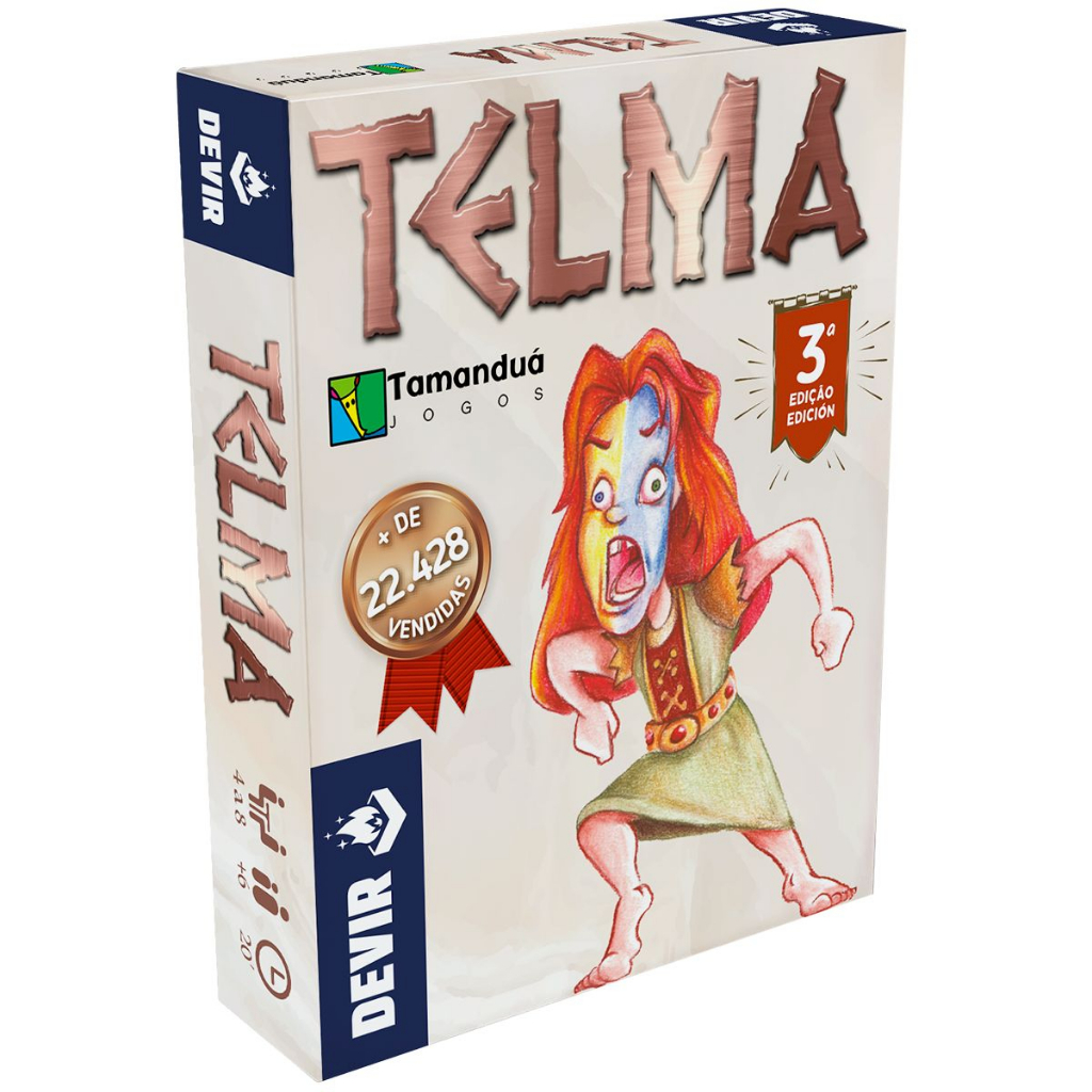 Telma Terceira Edição Jogo De Cartas Devir Português