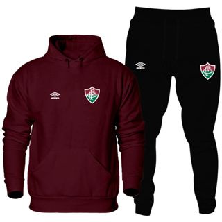 Conjunto de Moletom Blusa e Calça Adulto Fluzão 2023