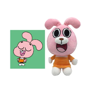 Pelúcia Anaís - O Incrível Mundo De Gumball Brinquedo de Pelúcia Presente Aniversário Boneca