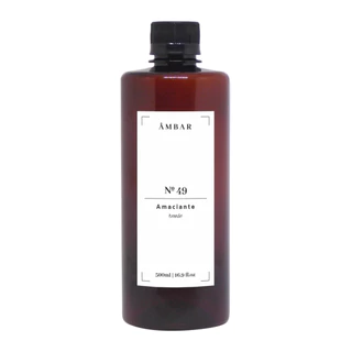 Frasco Âmbar Pet Refil Extra Luxo 500ml Lavanderia Amaciante Alvejante Sabão Líquido Multiuso Organização