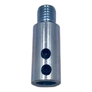 Adaptador Prolongador Motoesmeril para adaptadar mandril 20unf 1/2 Polegada