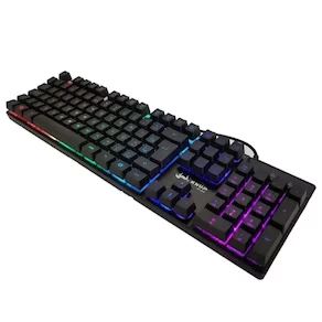 Teclado Gamer Mecânico Usb Blue Português Rgb