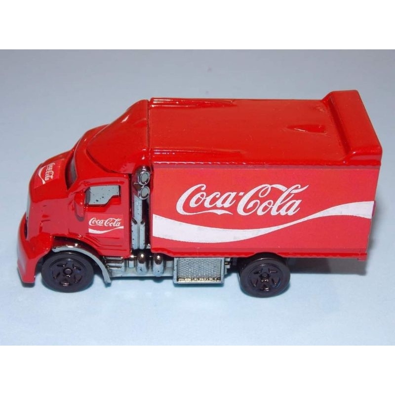 Caminhão Coca Cola Marca Guisval Custom Scania Em Plástico E Metal Novo  Escala 1.64 Tamanho 7cm