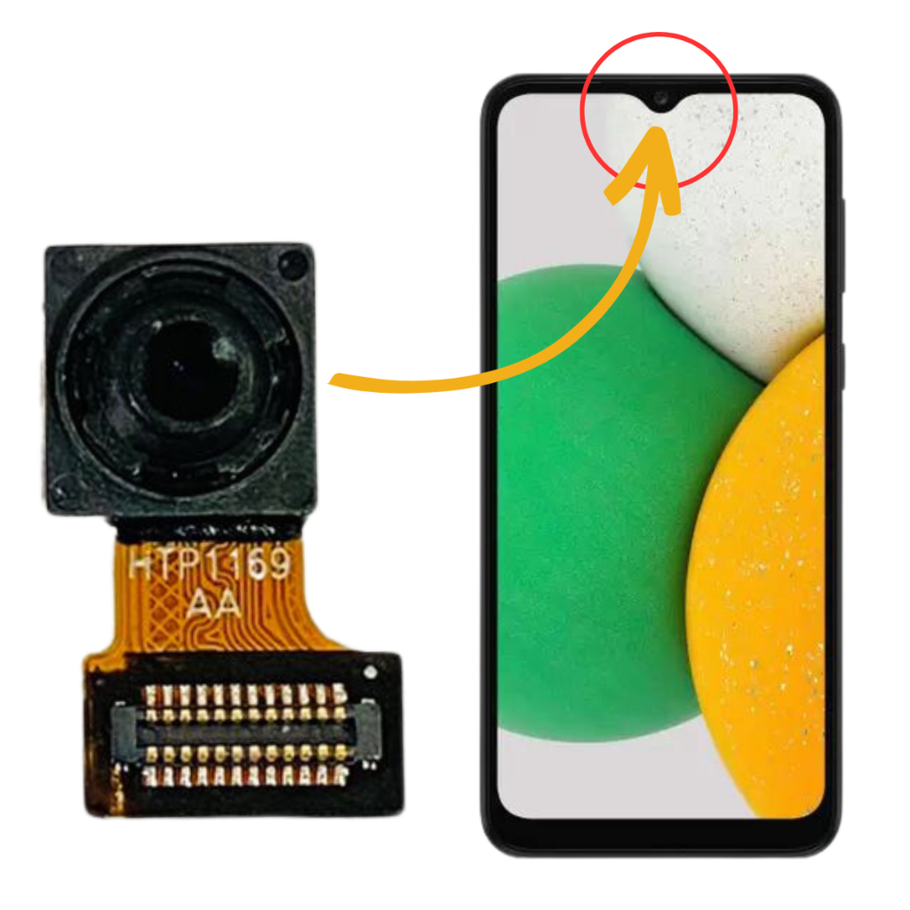 Câmera Frontal Selfie Compatível Galaxy A03 Core A032 | Shopee Brasil