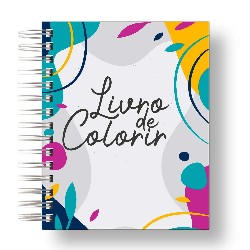 Livro para Colorir Adulto, Quarentena Interativa