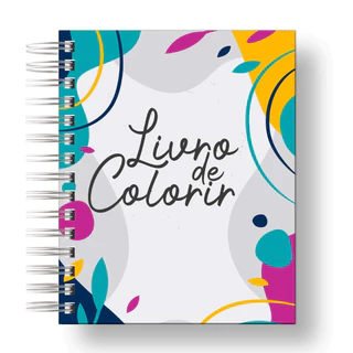 Livro de Colorir/ Adulto com 100 Desenhos para Colorir/ Anti Stress/Bolhas
