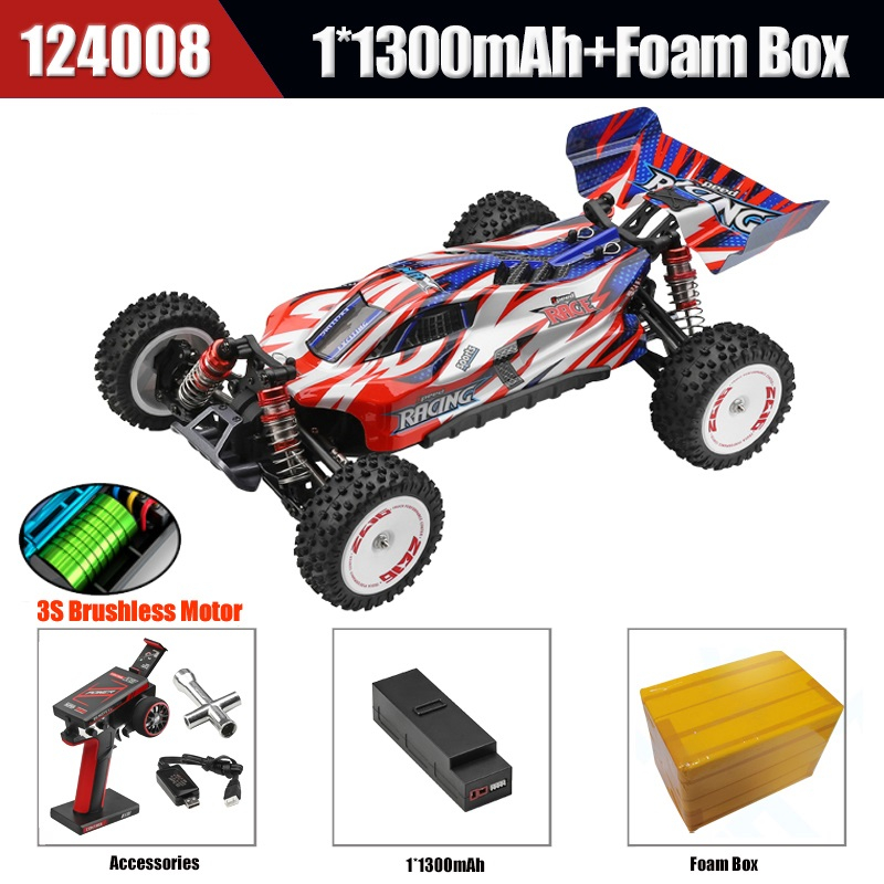Automodelo Wltoys 124008 Brushless (lançamento) | Shopee Brasil