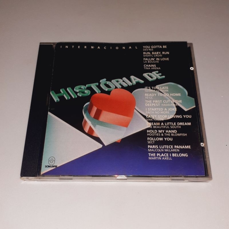 CD Trilha Sonora da Novela "História de Amor Internacional" (Original