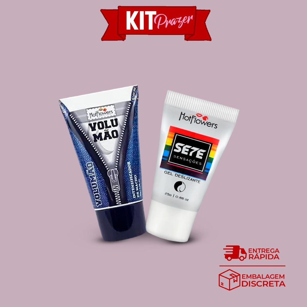 Kit Gel Sete Sensa Es Anest Sico Lubrificante Anal Extra Forte Lubrificante Masculino