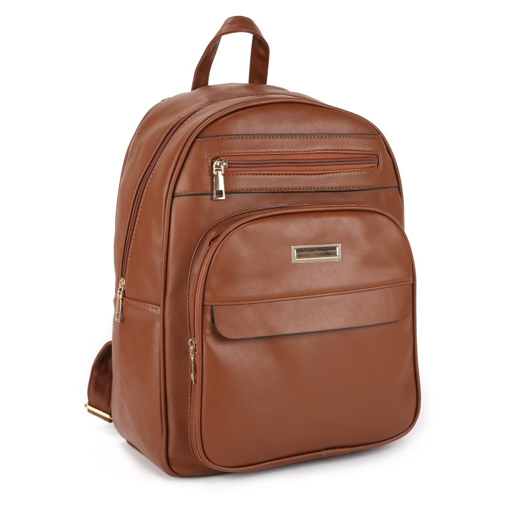 Mochila Feminina Em Couro Sintético De Estilo Elegante Para Escolar ...