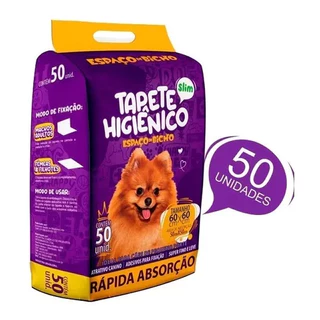 Tapete Higienico Espaço De Bicho 50 Unidades -envio Imediato em Oferta na Shopee