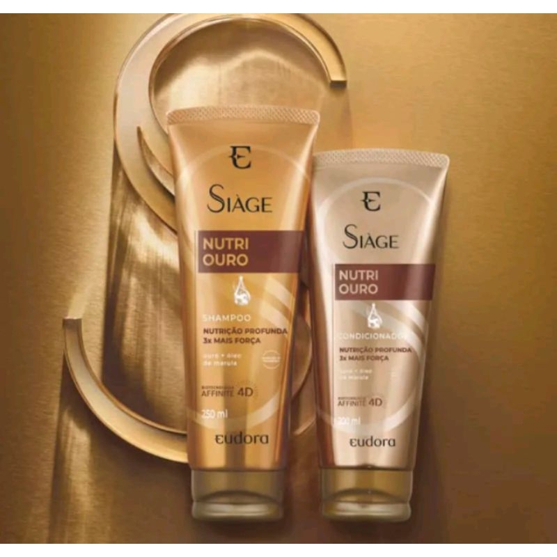 Eudora Siàge Nutri Ouro (2 itens) | Shopee Brasil