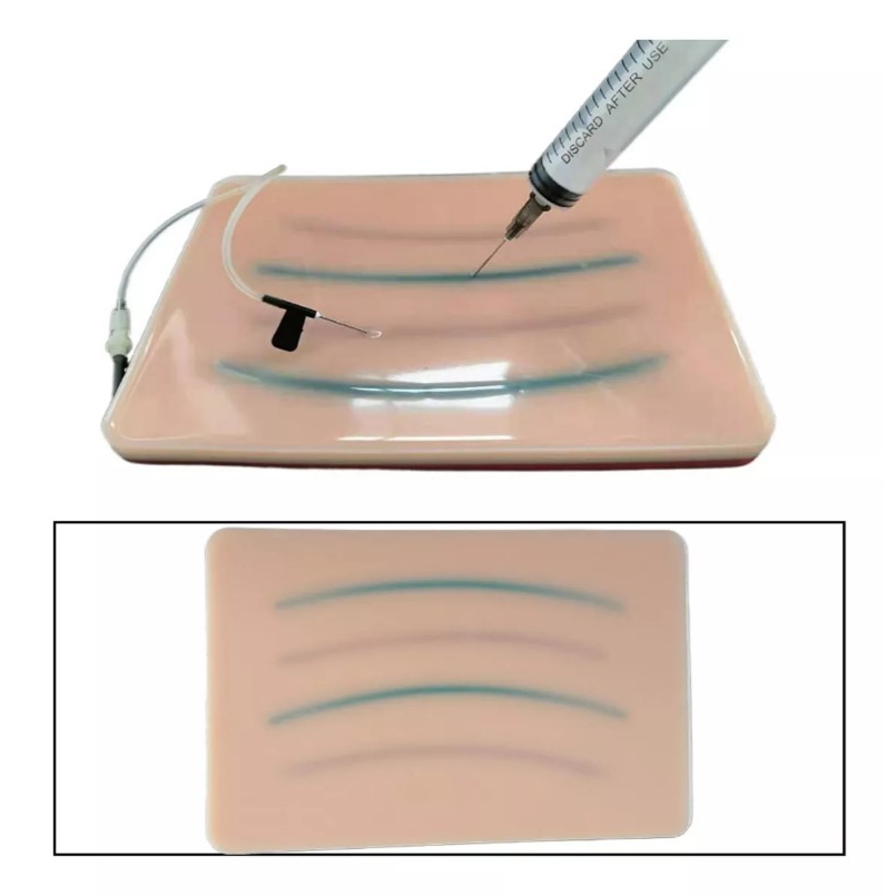 Simulador Treino Injeção Endovenosa Pele Enfermagem