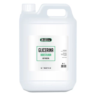 Glicerina Vegetal Bidestilada Usp Laudo Pura 100% Uso Cosméticos Maquiagens Alimentícios Tintas E Resinas Laudo E Nf
