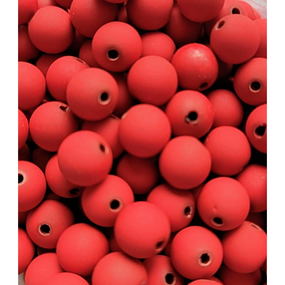 Bola Emborrachada Tam 12MM Pacote 50 Unidades