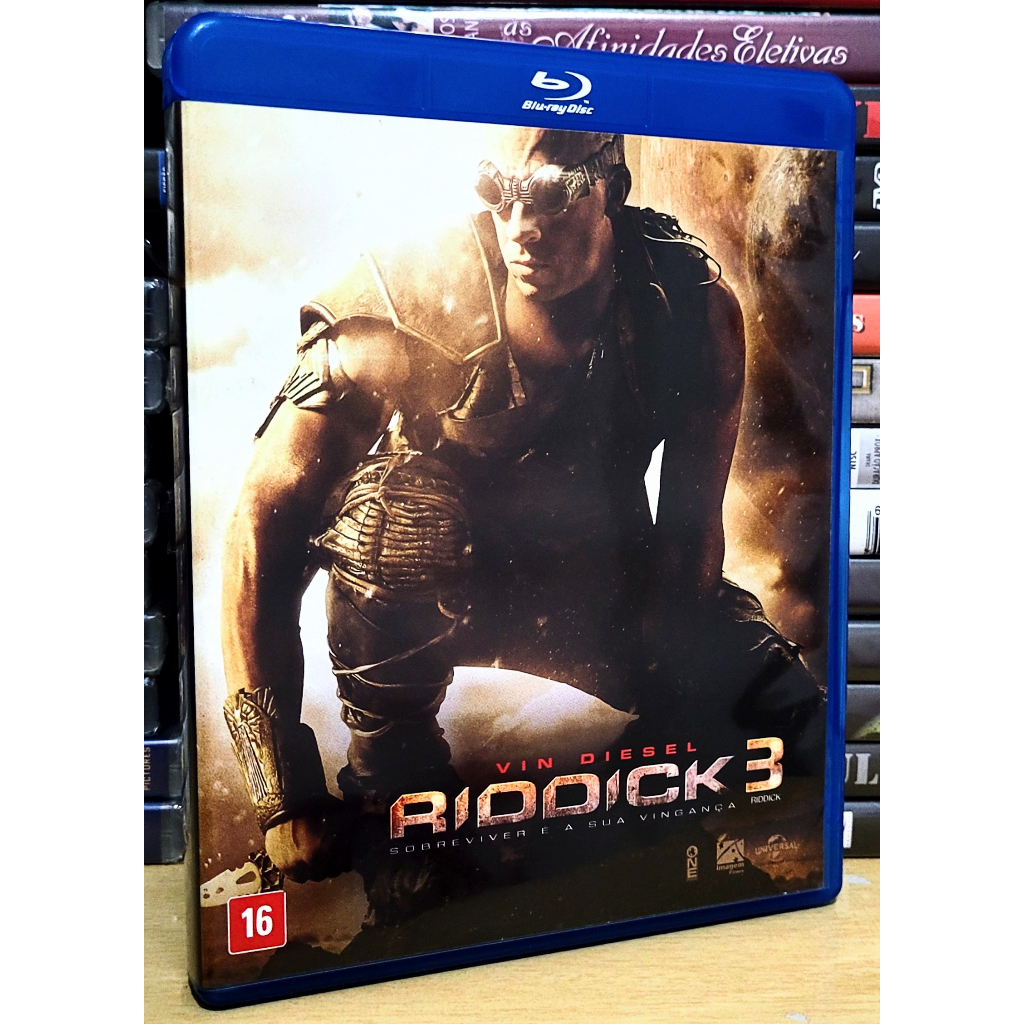 Blu-ray Riddick 3 - Vin Diesel (Original Seminovo) | Shopee Brasil