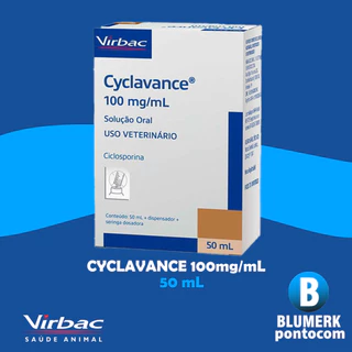 Cyclavance Virbac 100 mg/mL para Cães - 50 ml