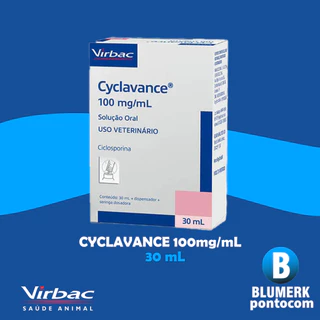 Cyclavance Virbac 100 mg/mL para Cães - 30mL