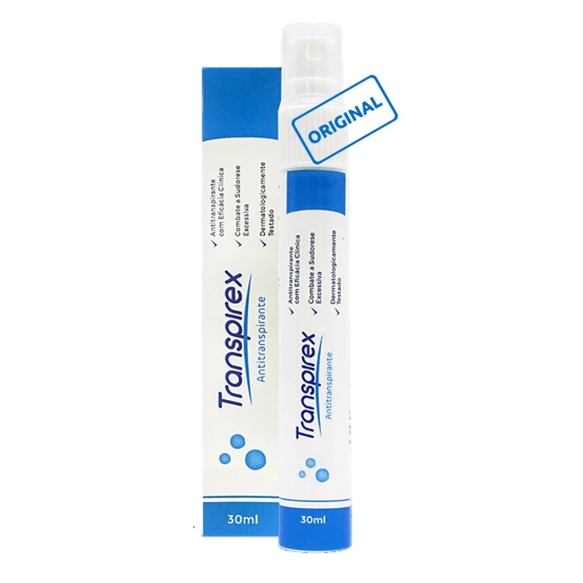 Transpirex 30ml Desodorante antitranspirante para Hiperidrose ...