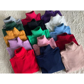 Cacharrel Gola Alta Segunda Pele Tricot Blusa Feminina De Frio Elastano Trico Atacado Moda Inverno