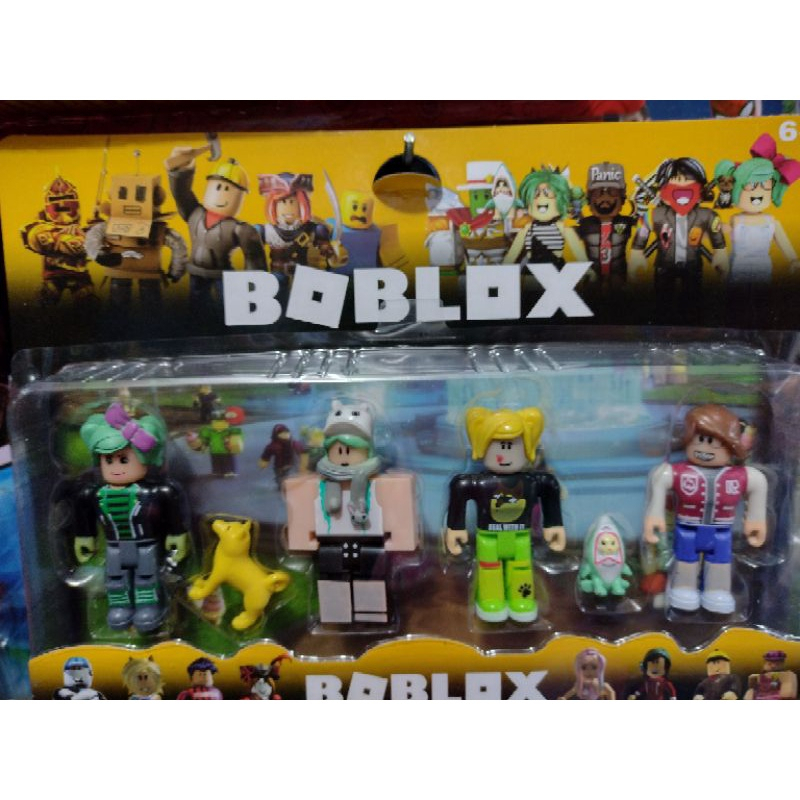 blocos de construção boneca Q versão dos Legends conjunto completo de  Roblox brinquedo tanto menino e menina virtual crianças mundo