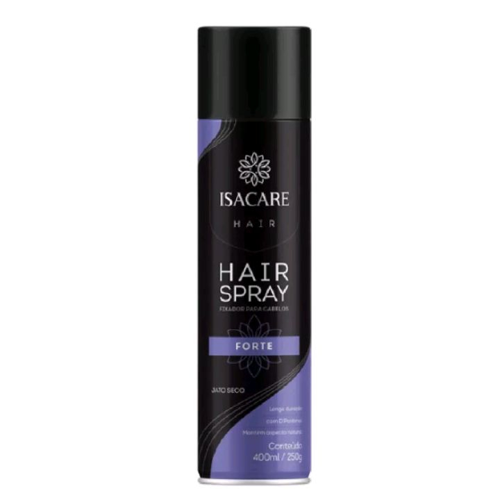 Spray Fixador Para Cabelos Forte Isacare Hair Ml G Shopee Brasil