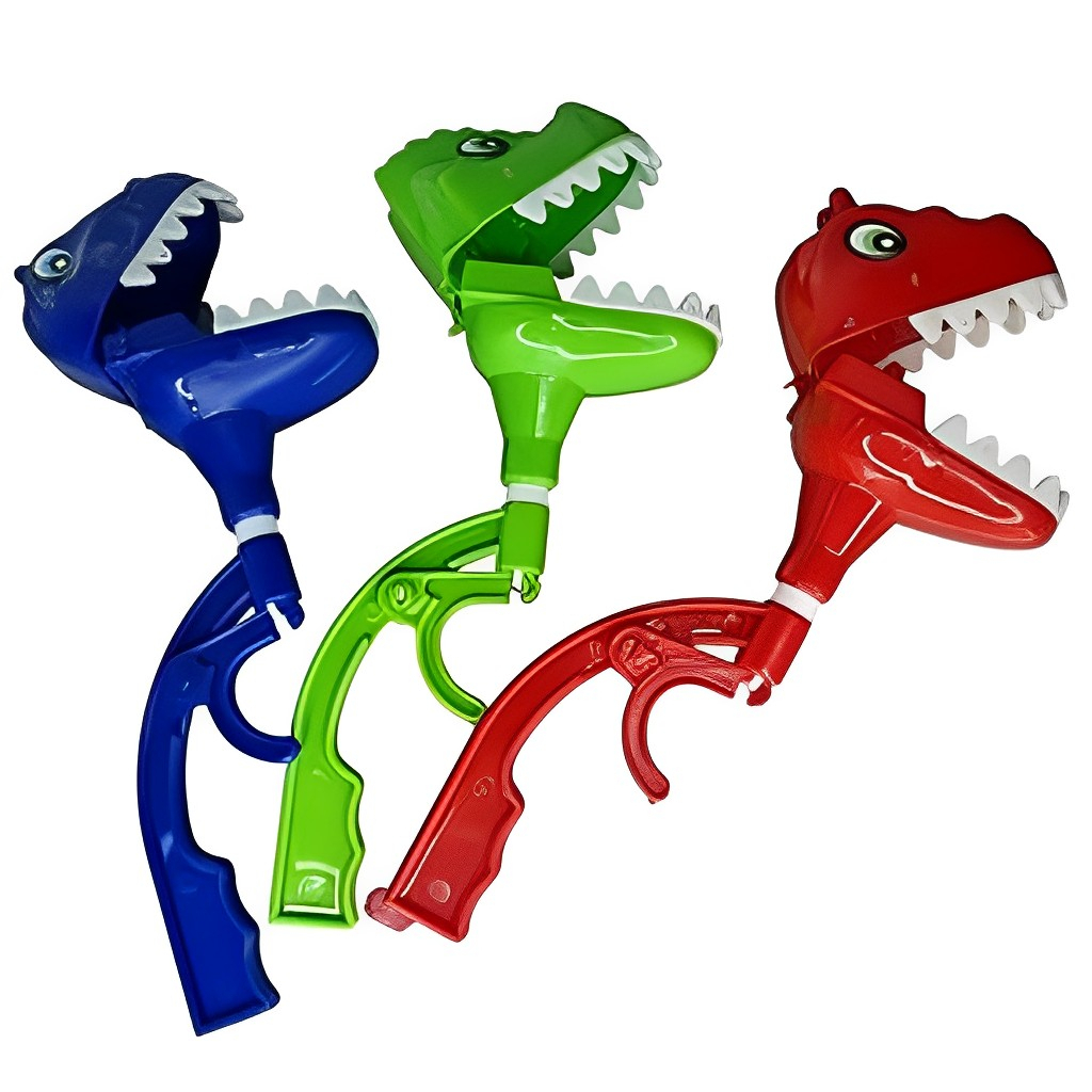 Crianças brinquedo dinossauro brinquedos animais de plástico figuras  grabber garra jogo snapper pegar novidade crianças presente