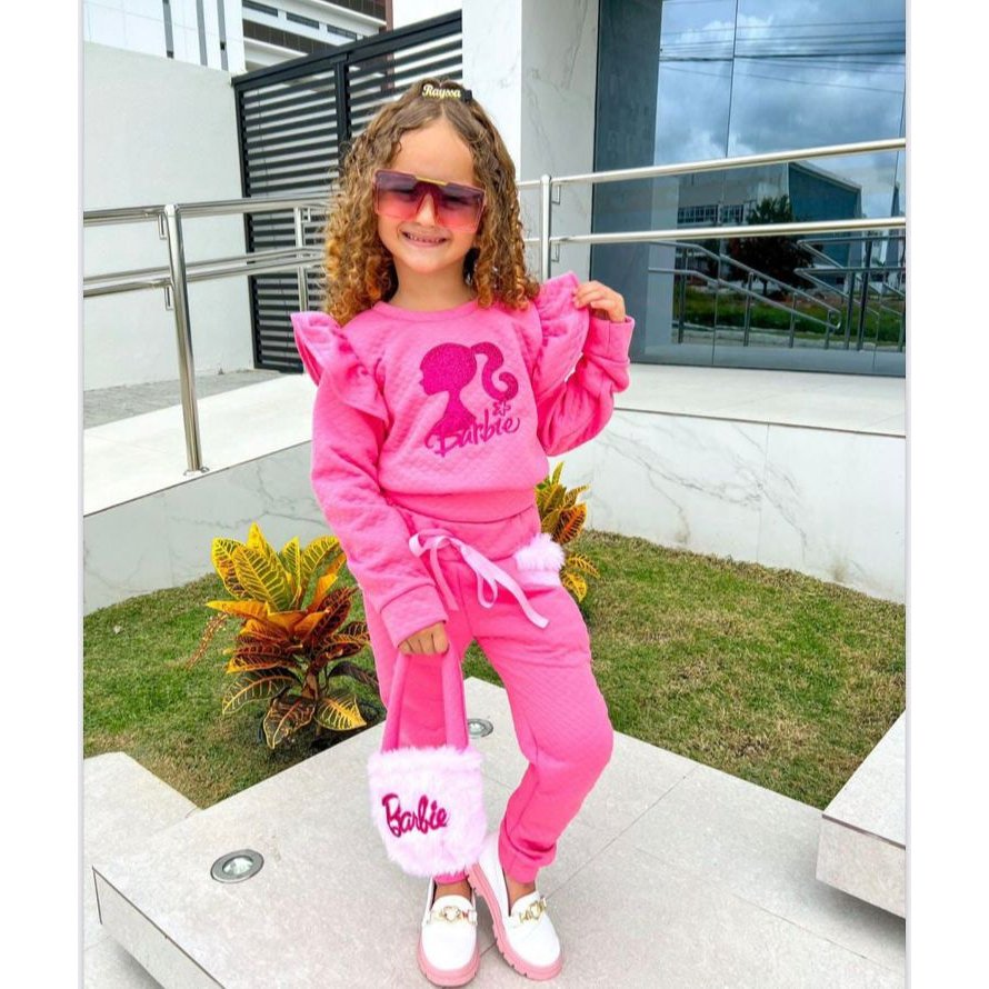 CONJUNTO INFANTIL BARBIE GIRL