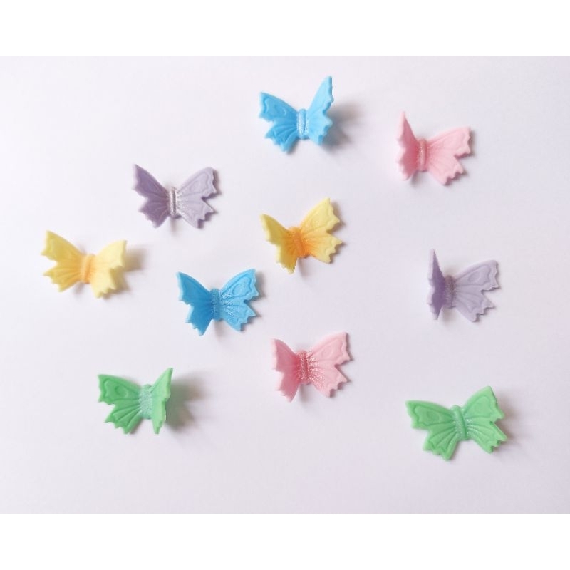 Aplique Borboletas Pasta Americana Shopee Brasil