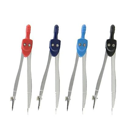 Compasso De Metal Escolar CP1002 - Brw | Shopee Brasil