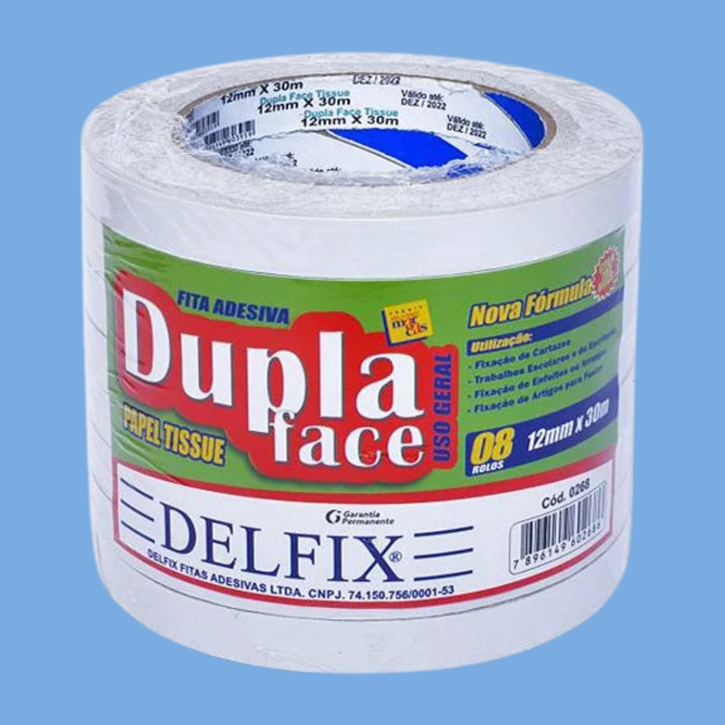 Fita para Encapar Tiaras Inquebráveis - Dupla Face Delfix - 9mm ...