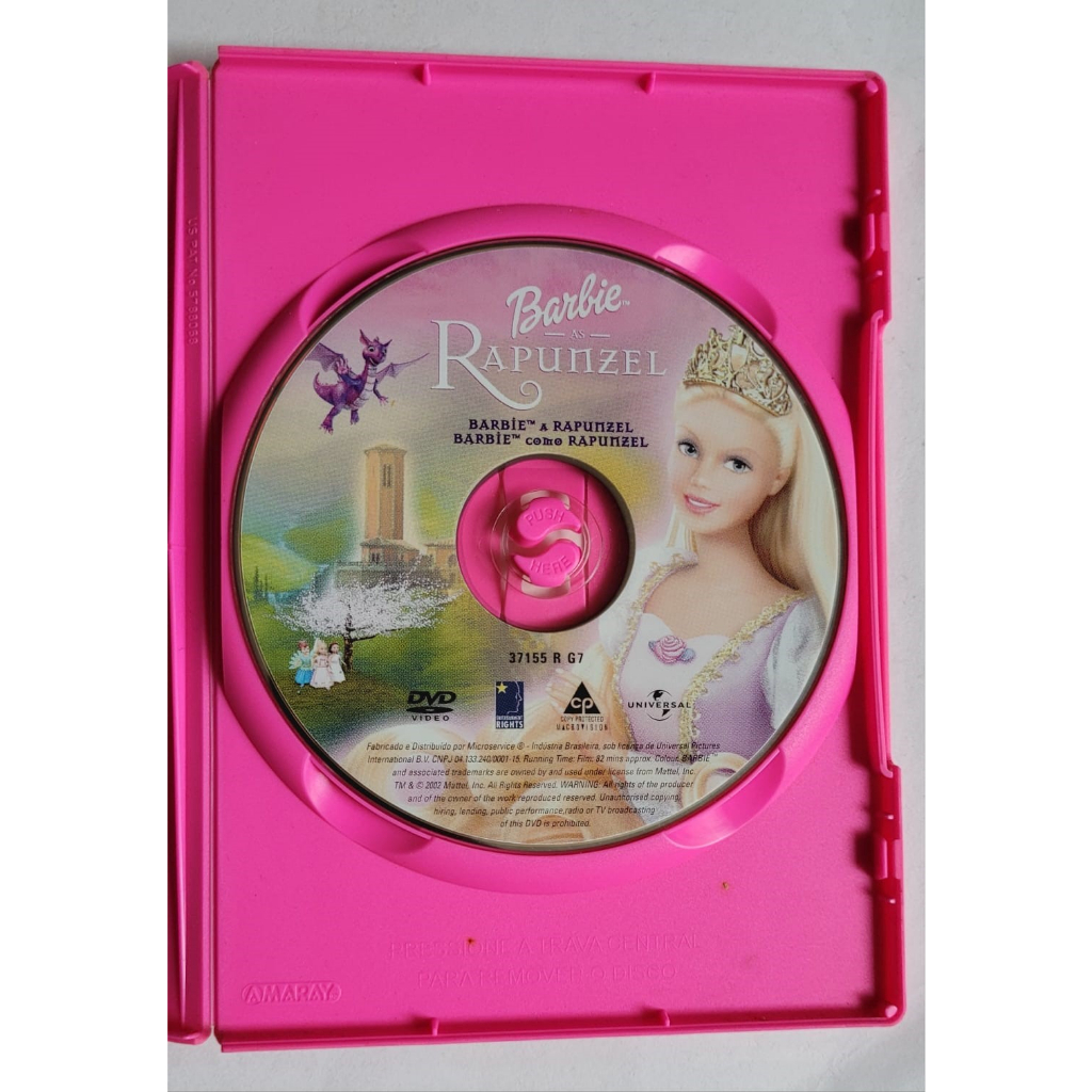Barbie rapunzel dvd clearance
