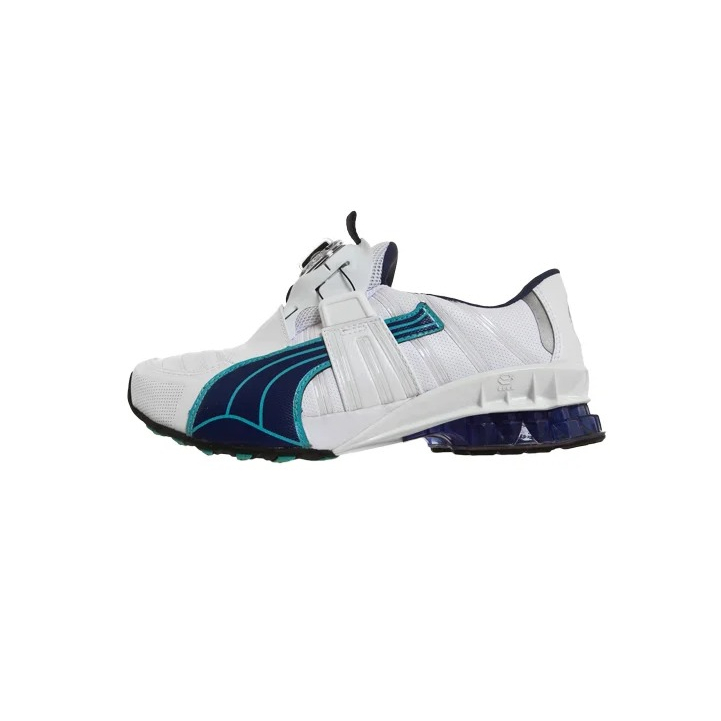 Puma disk store branco e azul