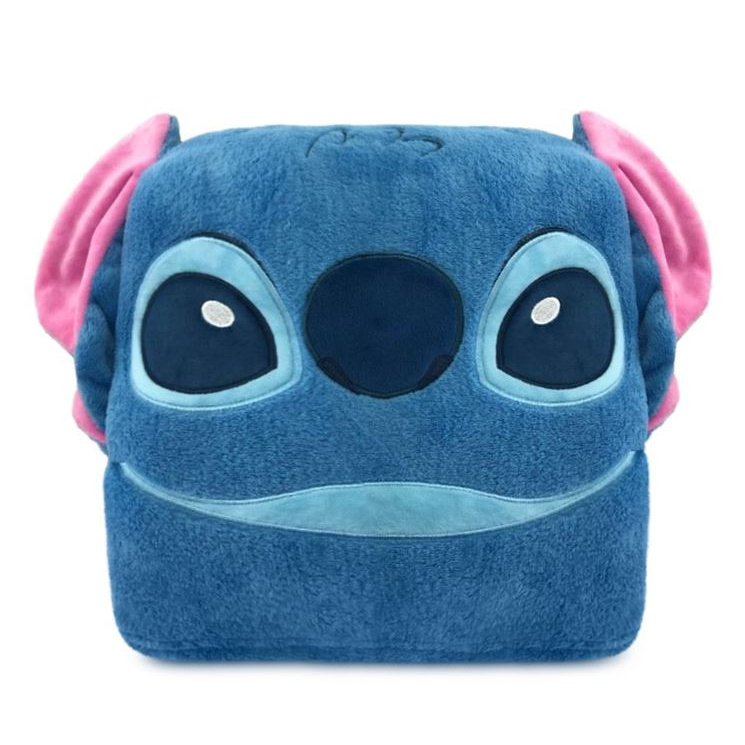 Manta com Capuz Stitch Quentinha com cobertor
