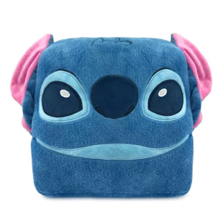 Manta com Capuz Stitch Quentinha com cobertor