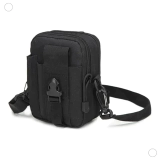 Bolsa com e sem alça porta treco pochete tático Militar Pequena Modular