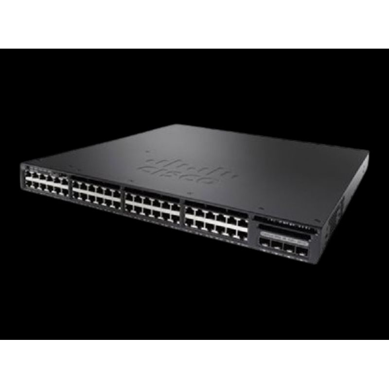 Cisco Catalyst 3650 48 Port Full PoE+ 4x1G Uplink LAN Base | Shopee Brasil