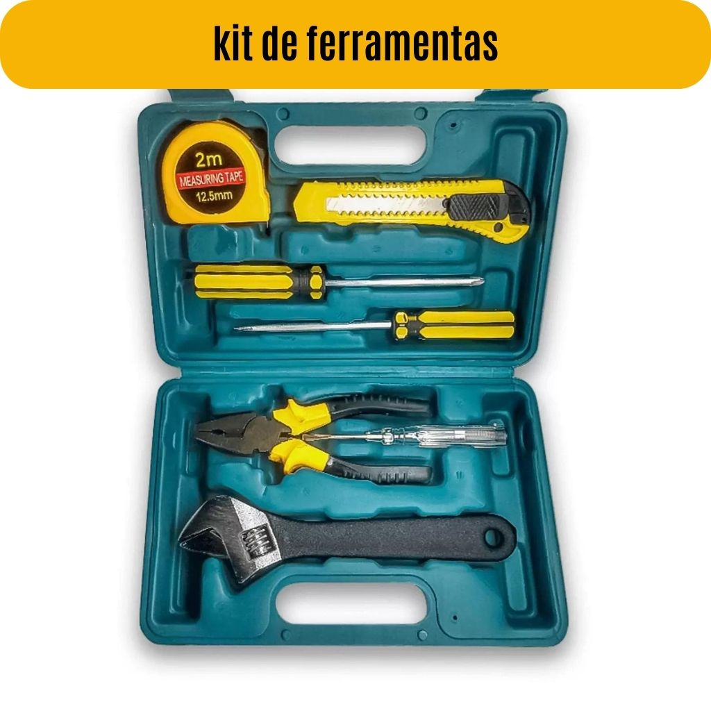 Kit Maleta De Ferramentas Completa Profissional | Shopee Brasil