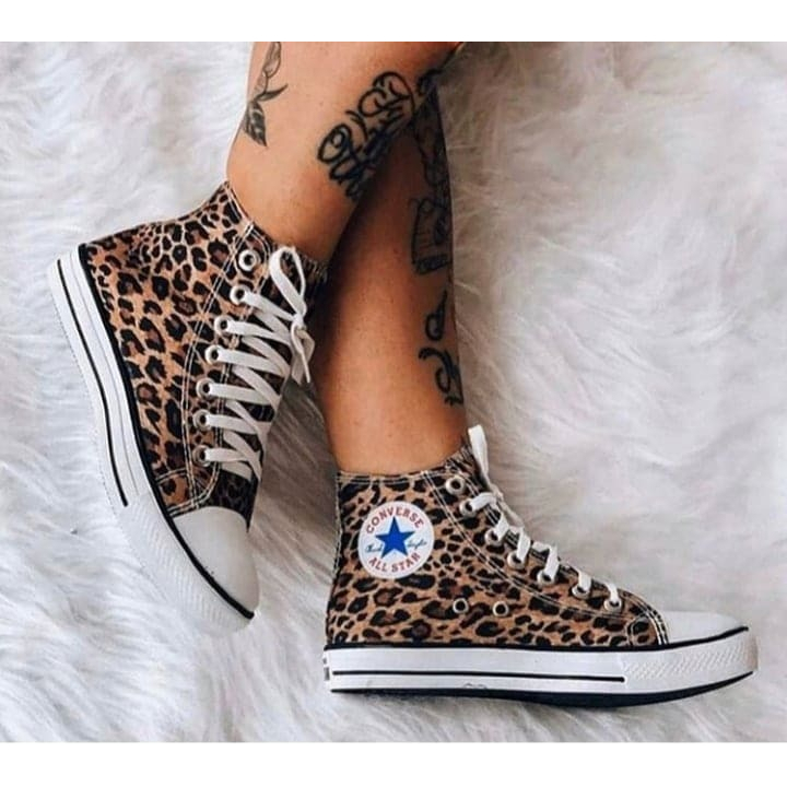 All star animal hot sale print cano alto