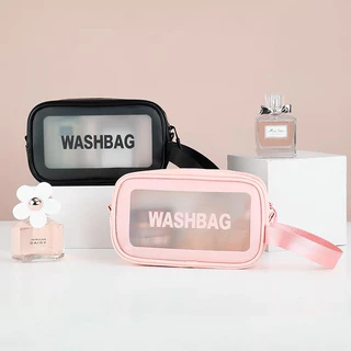 Kit 3 peças/Necessaire Maquiagem Feminina Transparente a prova de água Remédios jorge