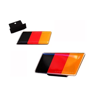 Emblema Bandeira Alemanha Grade Dianteira Vw Jetta Golf Tiguan Passat Virtus