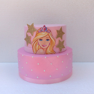 Bolo Barbie Princesa E Popstar / Barbie Princess And Popstar Cake