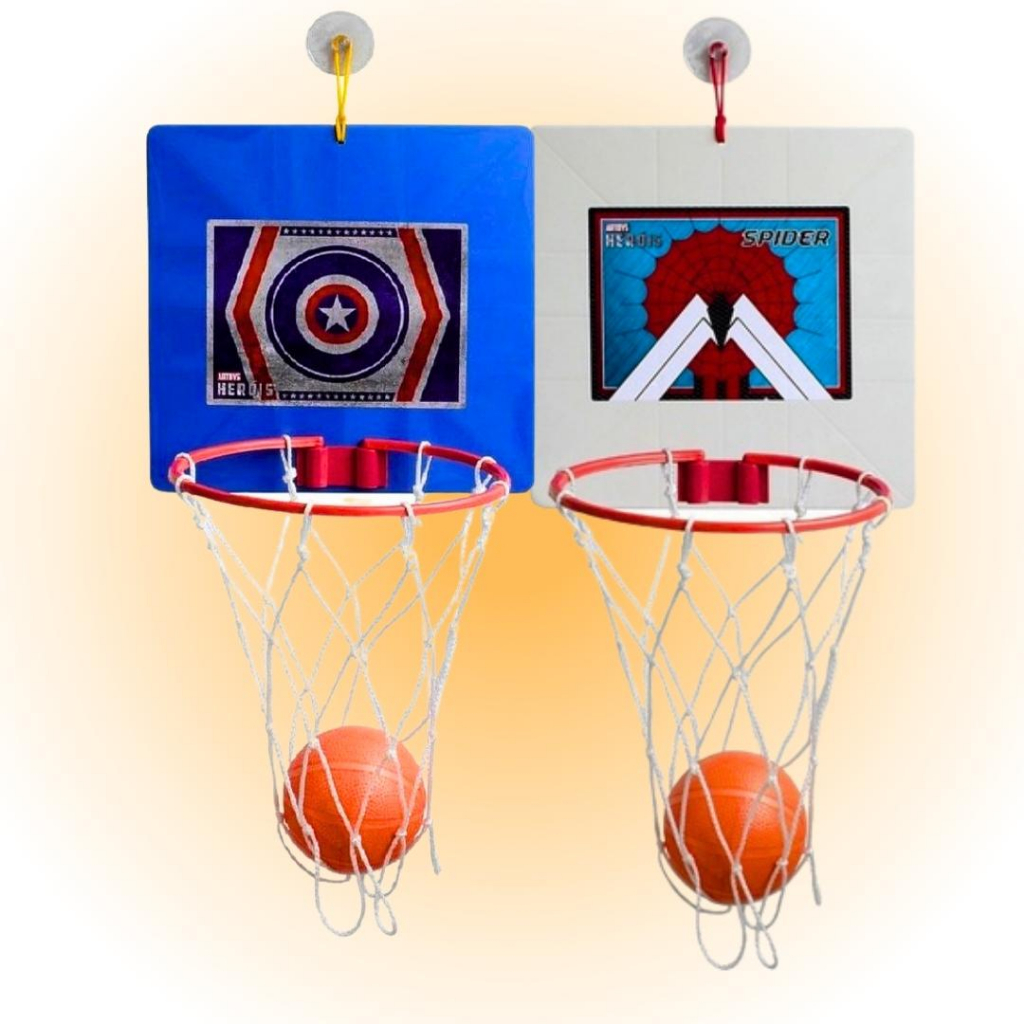 Brinquedo Criança Kit Basquete com Cesta, Bola e Tabela do Spider Man -  Union Commerce