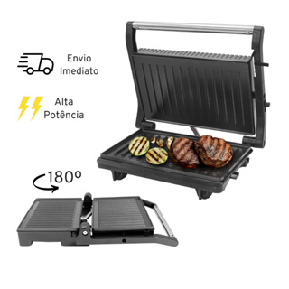 Grill Sanduicheira Black & Decker MultiGrill, Revestimento Antiaderente -  110 v